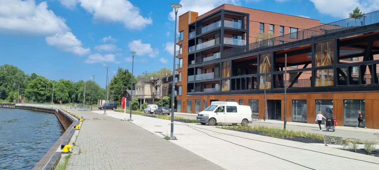 Riverside Apartments Nadmotlawie - Gym & Sauna, Free Parking グダニスク エクステリア 写真